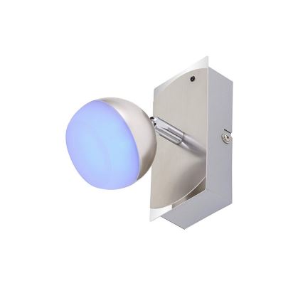 Briloner 2040-012 - LED RGB Stmívatelné bodové svítidlo LED/3,3W/230V + dálkové ovládání