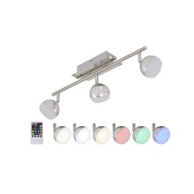 Briloner 2040-032 - LED RGB Stmívatelné bodové svítidlo 3xLED/3,3W/230V + DO