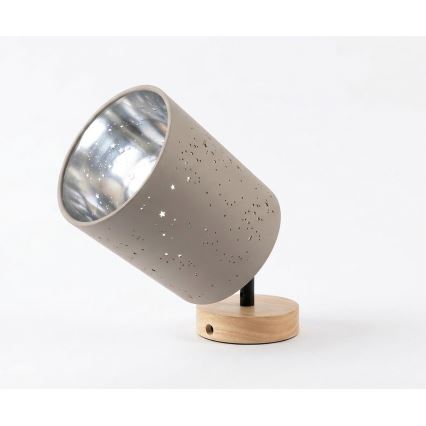 Briloner 2078-011 - Nástěnné bodové svítidlo SPOTLIGHT 1xE27/25W/230V béžová