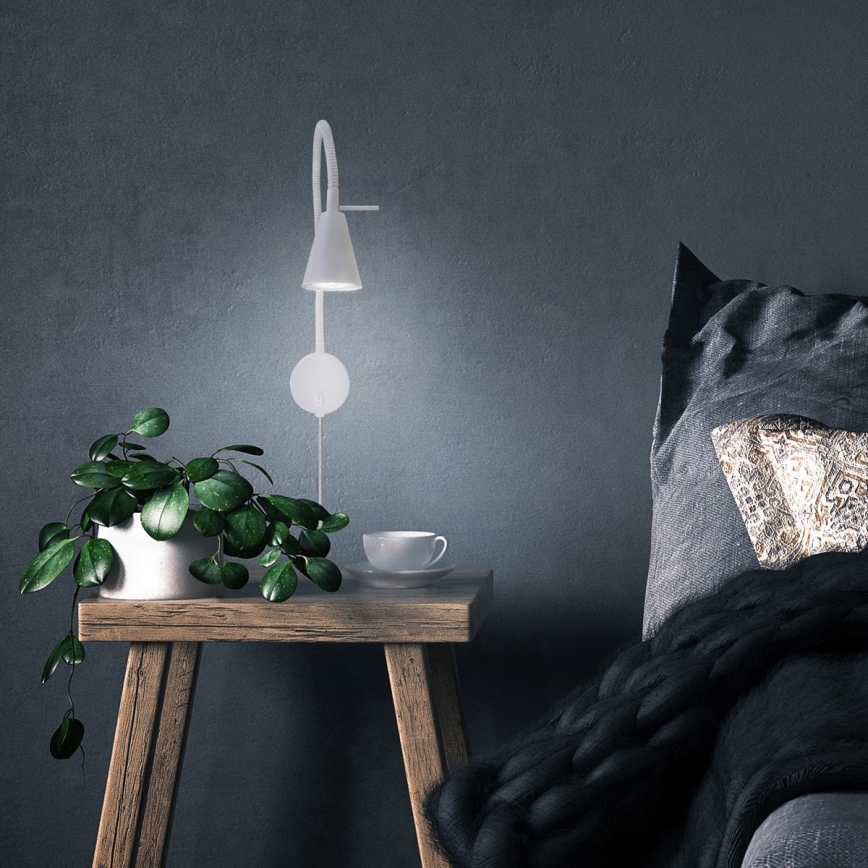 Briloner 2082-016 - LED Nástěnná lampa COMFORT LIGHT 1xGU10/5W/230V bílá