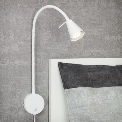 Briloner 2082-016 - LED Nástěnná lampa COMFORT LIGHT 1xGU10/5W/230V bílá