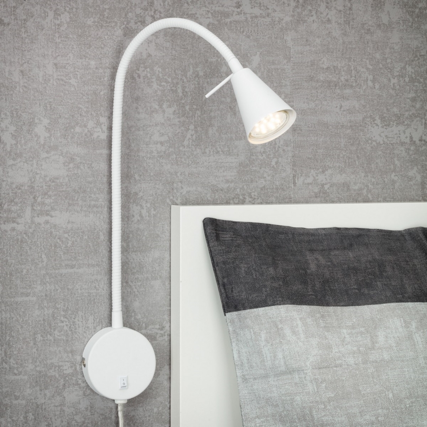 Briloner 2082-016 - LED Nástěnná lampa COMFORT LIGHT 1xGU10/5W/230V bílá