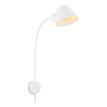 Briloner 2089-016 - Nástěnná lampa 1xE27/10W/230V bílá