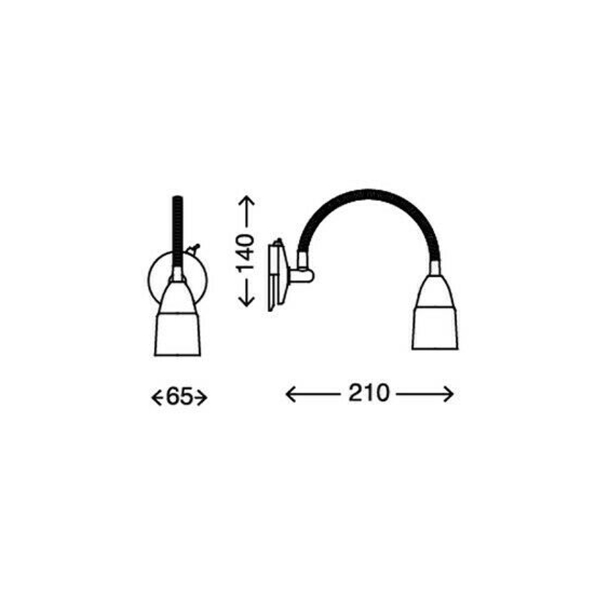 Briloner 2097-018 - LED Osvětlení zrcadla SPLASH 1xG9/2,5W/230V