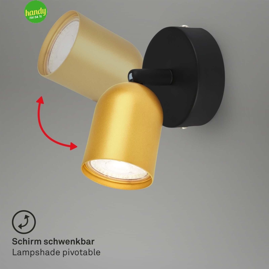 Briloner 2145-017 - Nástěnné bodové svítidlo 1xGU10/9W/230V