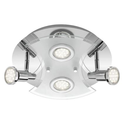 Briloner 2159-048LM - LED Bodové svítidlo SPLASH 4xGU10/3W/230V