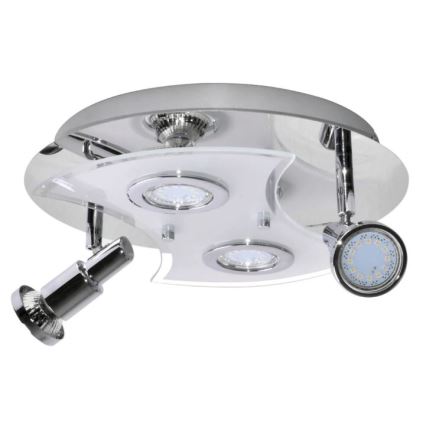 Briloner 2159-048LM - LED Bodové svítidlo SPLASH 4xGU10/3W/230V