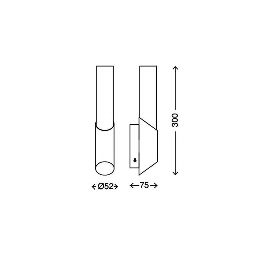 Briloner 2164-012 - Nástěnné svítidlo SPLASH 1xE14/40W/230V