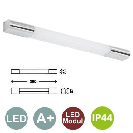 Briloner 2208-218 - LED Koupelnové nástěnné svítidlo SURF 1xLED/10W/230V IP44