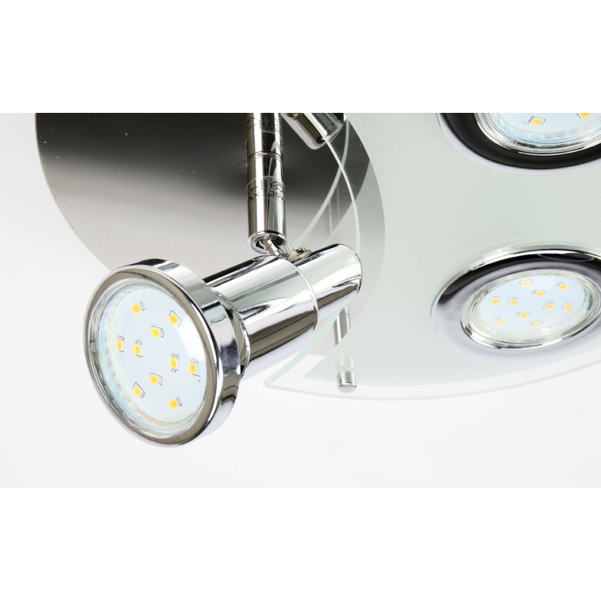 Briloner 2228-038 - LED Bodové svítidlo SPLASH 3xGU10/3W/230V