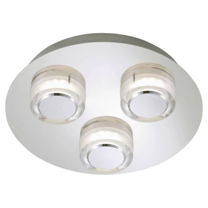 Briloner 2257-038 - LED Koupelnové stropní svítidlo SURF 3xLED/5W/230V IP44