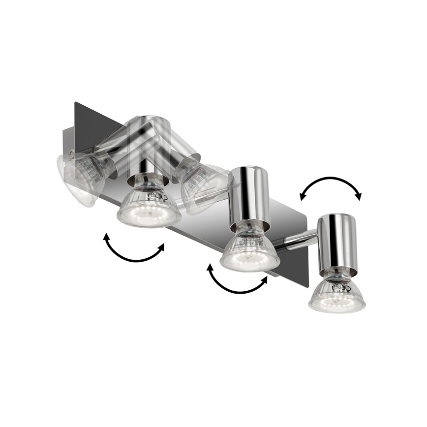 Briloner 2290-038 - LED Koupelnové bodové svítidlo SPLASH 3xGU10/5W/230V IP23