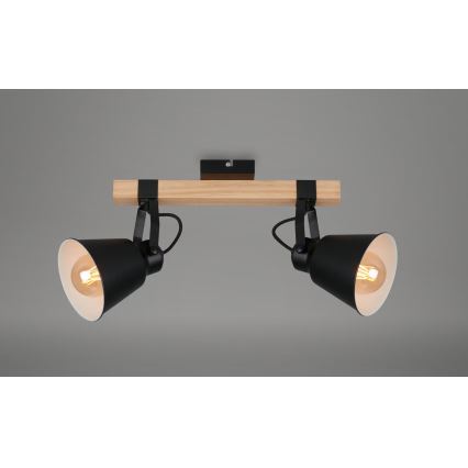 Briloner 2406-025 - Bodové svítidlo 2xE27/40W/230V
