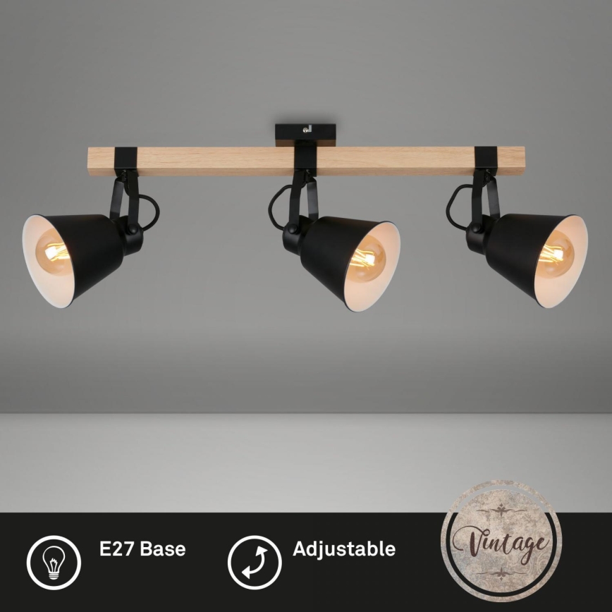 Briloner 2406-035 - Bodové svítidlo SPOT 3xE27/40W/230V