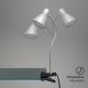 Briloner 2615-014P - LED Lampa s klipem GRIP LED/2,5W/230V stříbrná