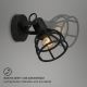 Briloner 2669-015 - Nástěnné bodové svítidlo RETRO 1xE14/25W/230V černá