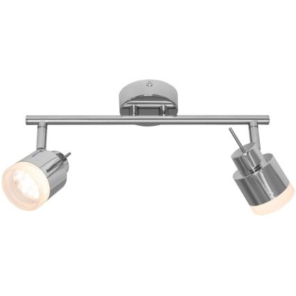 Briloner 2733-028 - LED Koupelnové bodové svítidlo SPLASH 2xLED/4W/230V IP44