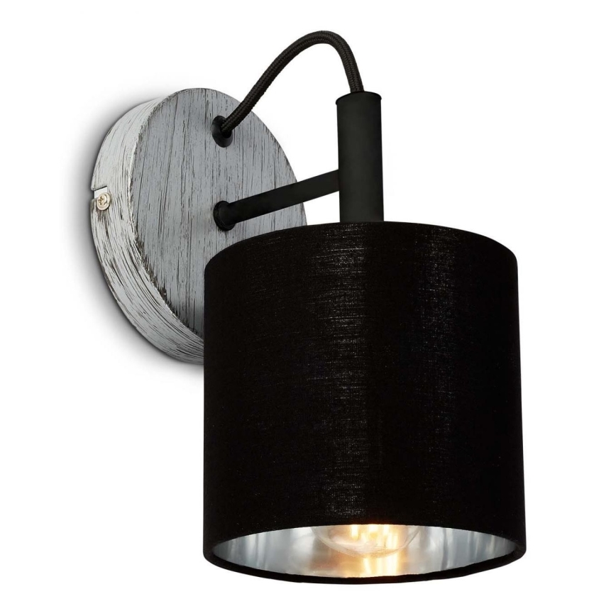 Briloner 2737-014 - Nástěnné svítidlo SILVER CRAFTED 1xE14/25W/230V