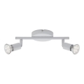 Briloner 2767-026 - LED Bodové svítidlo 2xGU10/6W/230V bílá