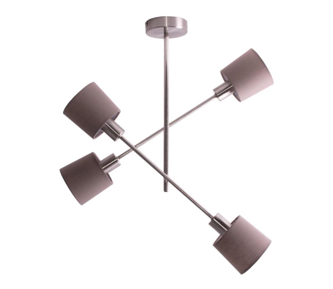 Briloner Briloner 2811-042 - Lustr na tyči NATURE 4xE14/5,5W/230V BL0431