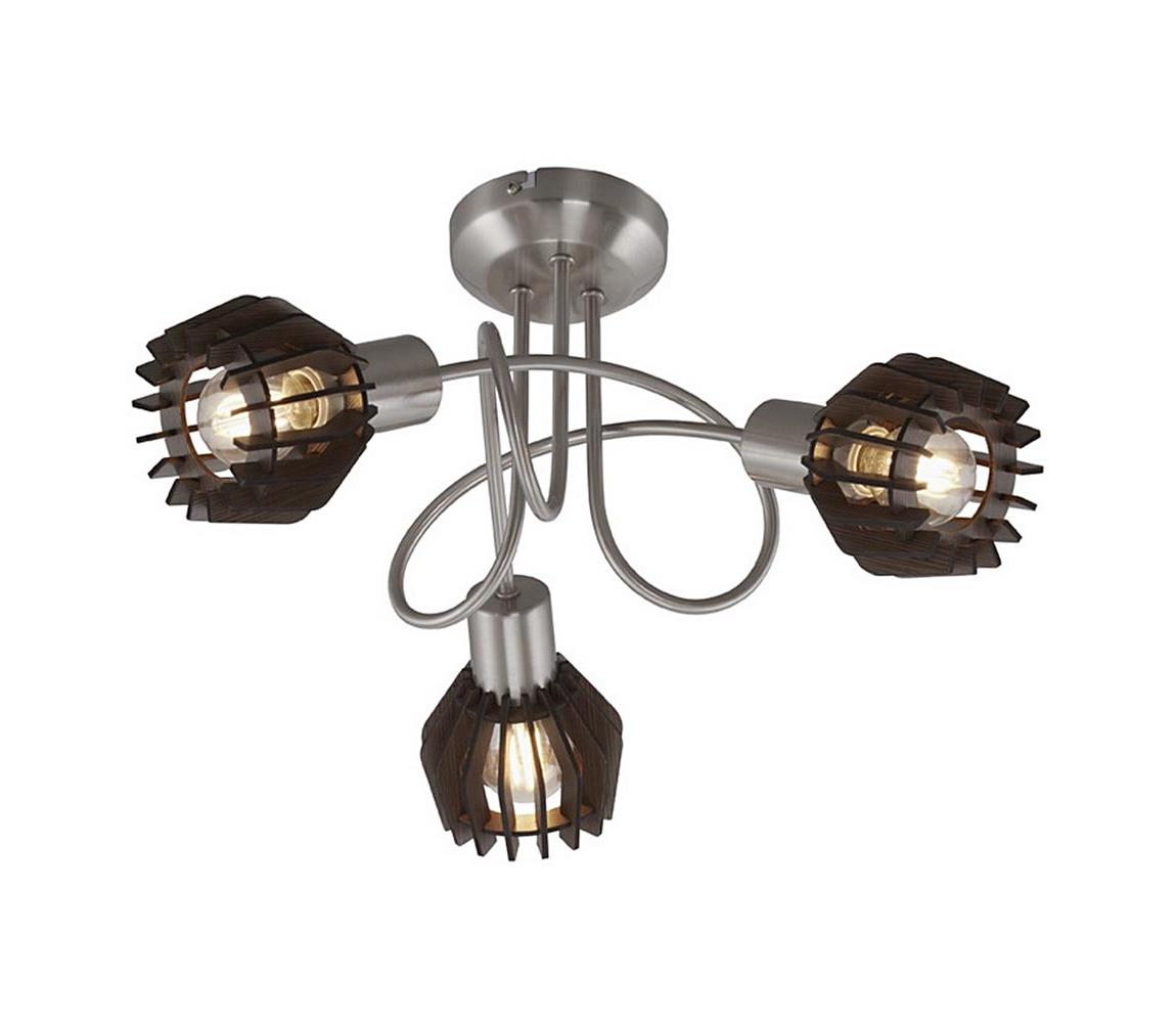 Briloner Briloner 2812-032 - Přisazený lustr NATURE 3xE14/5,5W/230V BL0647