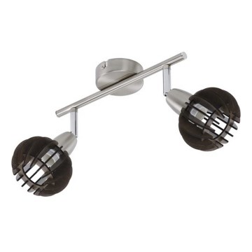 Briloner 2852-024 - Bodové svítidlo RETRO 2xE14/5,5W/230V
