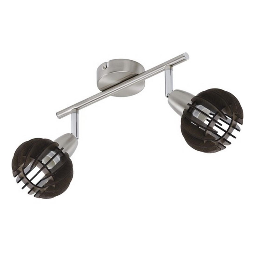 Briloner 2852-024 - Bodové svítidlo RETRO 2xE14/5,5W/230V
