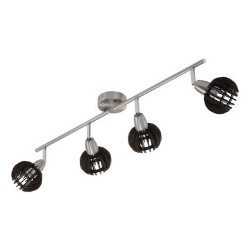 Briloner 2852-044 - Bodové svítidlo RETRO 4xE14/5,5W/230V