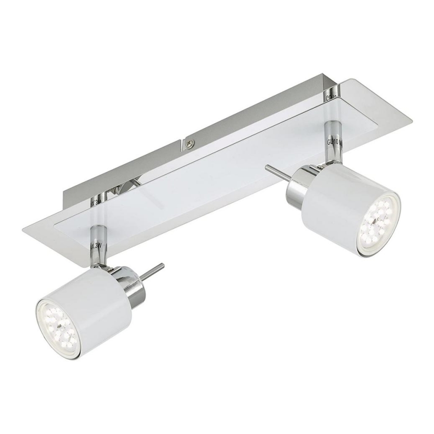 Briloner 2866-026 - LED Bodové svítidlo SPOT 2xGU10/5W/230V