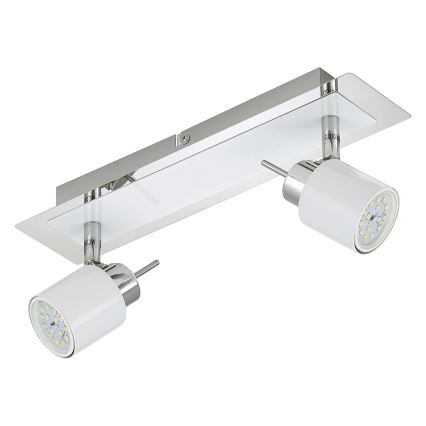 Briloner 2866-026 - LED Bodové svítidlo SPOT 2xGU10/5W/230V