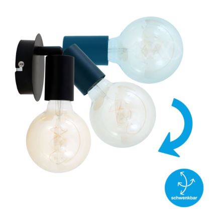 Briloner 2868-015 - Nástěnné bodové svítidlo SPOT 1xE27/60W/230V