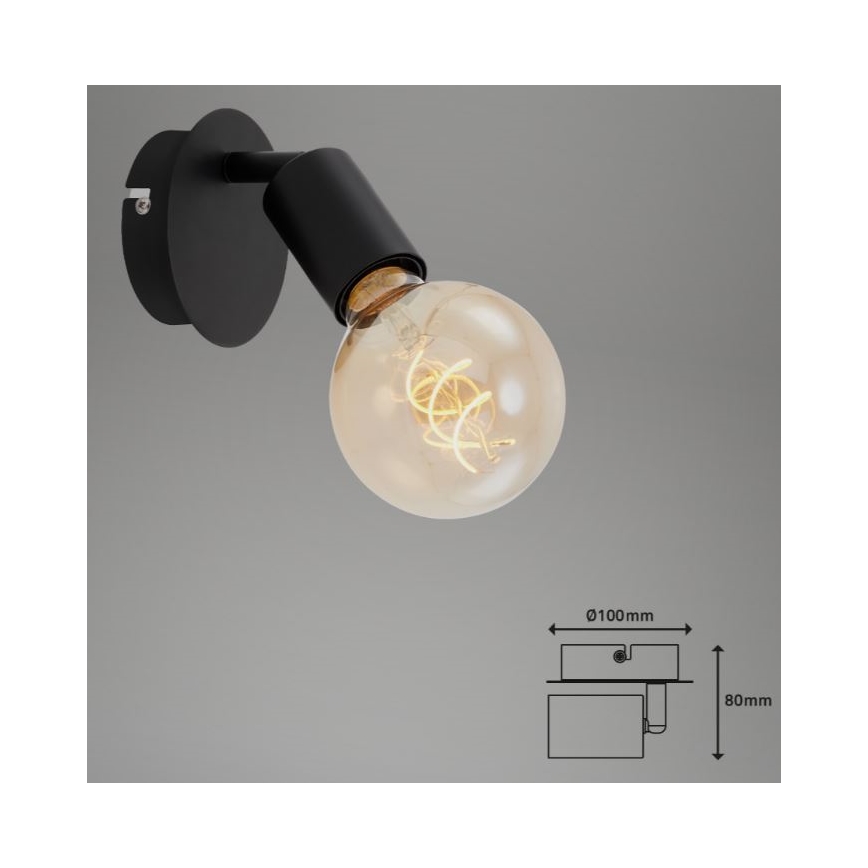 Briloner 2868-015 - Nástěnné bodové svítidlo SPOT 1xE27/60W/230V
