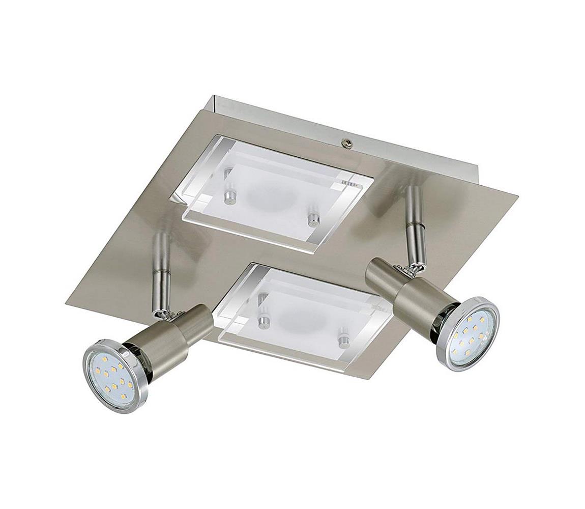 Briloner Briloner 2879-042 - LED Stropní svítidlo COMBINATA 2xGU10/3W + 2xLED/5W/230V BL0381