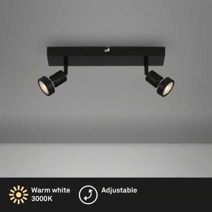 Briloner 2926-025 - LED Bodové svítidlo 2xGU10/4,9W/230V