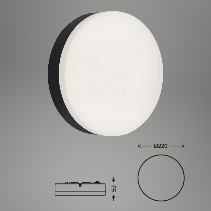 Briloner 3007-015 - LED Domovní číslo RIO LED/12W/230V IP44