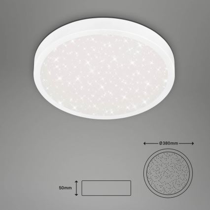 Briloner 3071-016 - LED Stropní svítidlo RUNA LED/24W/230V 4000K pr. 38 cm bílá