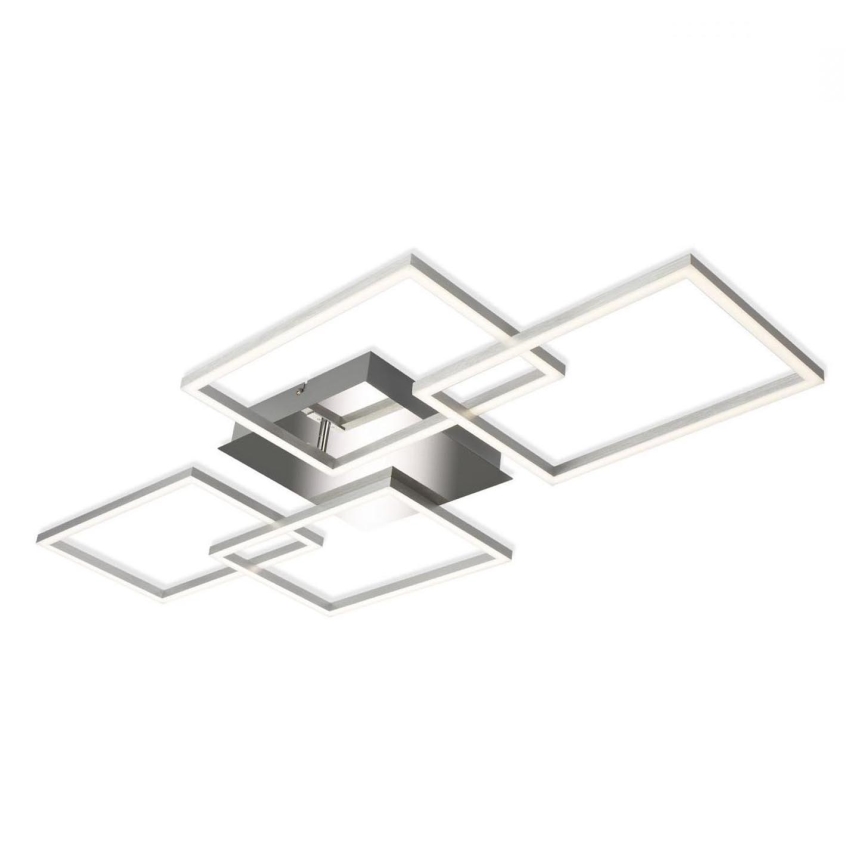 Briloner 3091-018 - LED Stmívatelné stropní svítidlo FRAME LED/30W/230V lesklý chrom