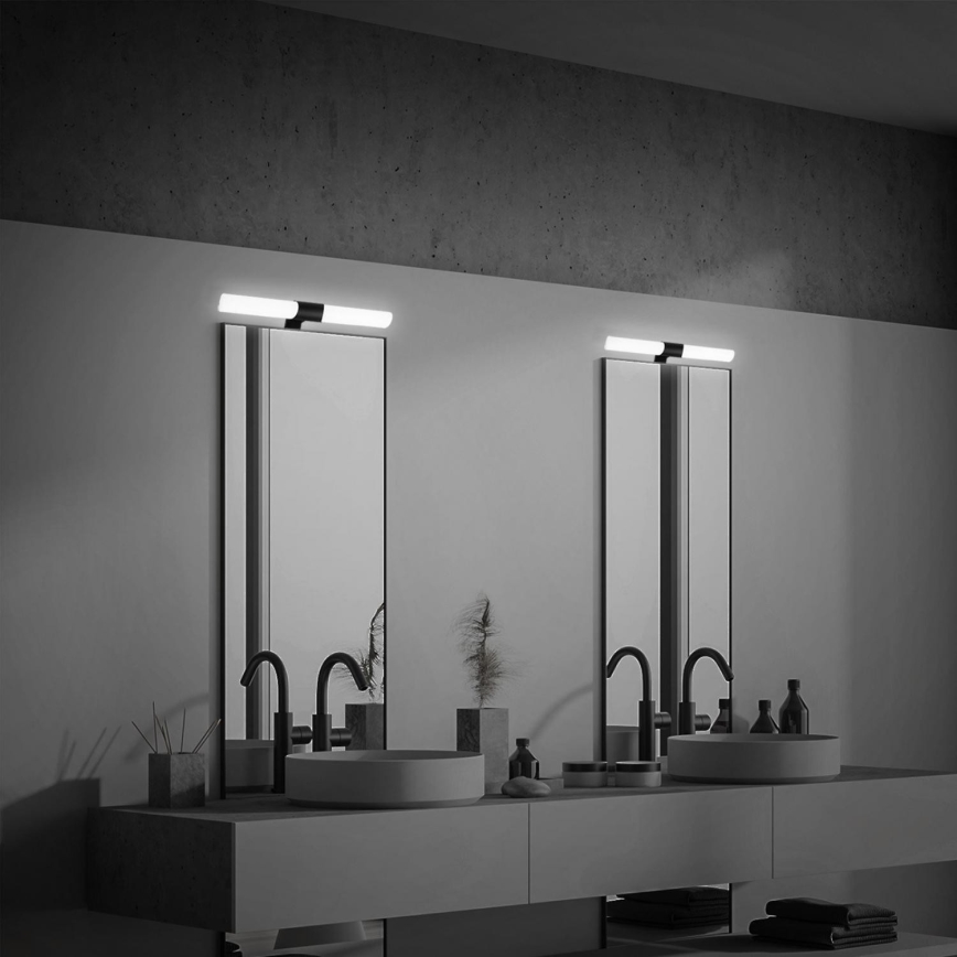 Briloner 3113-115 - LED Koupelnové osvětlení zrcadla LED/12W/230V IP44 47 cm černá