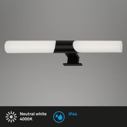 Briloner 3113-115 - LED Koupelnové osvětlení zrcadla LED/12W/230V IP44 47 cm černá