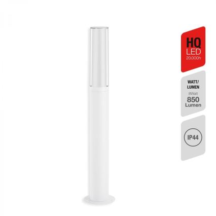 Briloner 311406TF - LED Venkovní lampa LED/8W/230V IP44 4000K 57 cm bílá