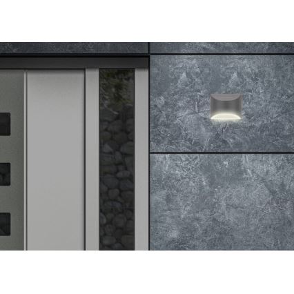 Briloner 3133015 - LED Solární nástěnné svítidlo LED/2W/3,7V IP44 3000K