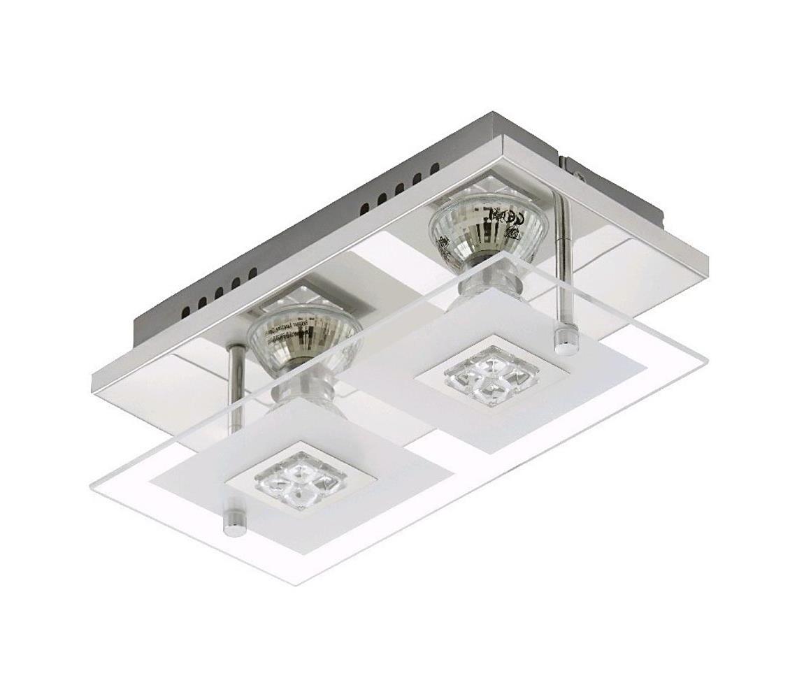 Briloner Briloner 3195-028 - LED Stropní svítidlo TULA 2xGU10/3W/230V BL0678