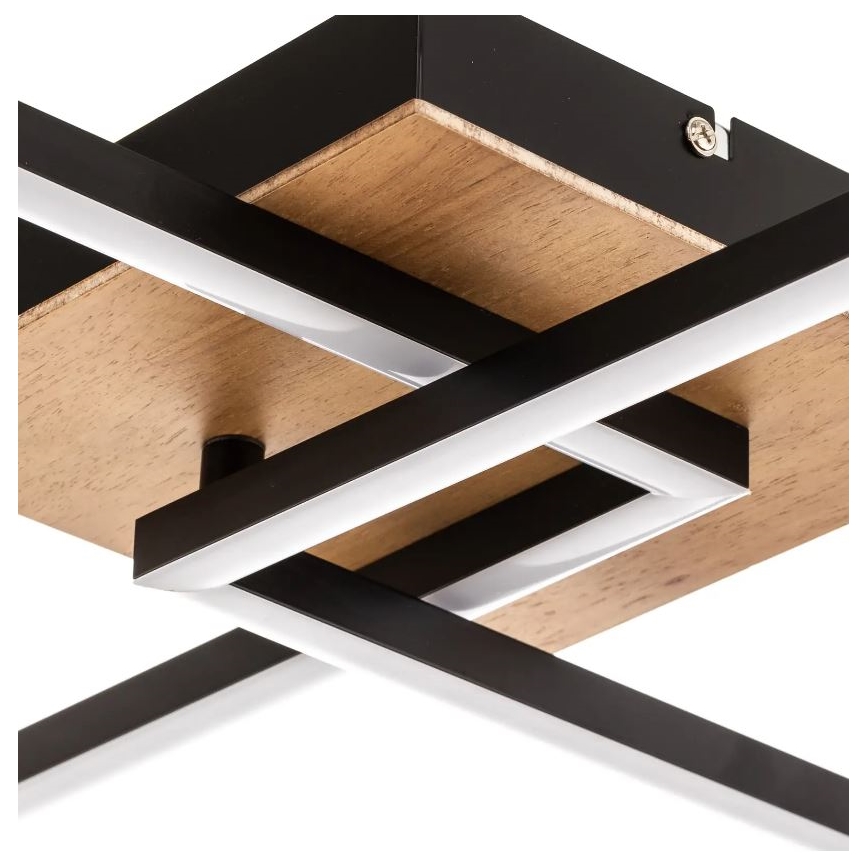 Briloner 3210-014 - LED Stmívatelné stropní svítidlo FRAME 2xLED/11W/230V hnědá