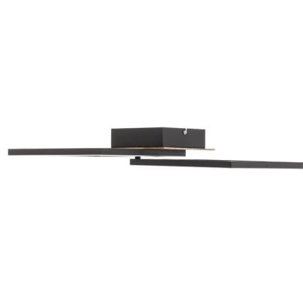 Briloner 3210-014 - LED Stmívatelné stropní svítidlo FRAME 2xLED/11W/230V hnědá