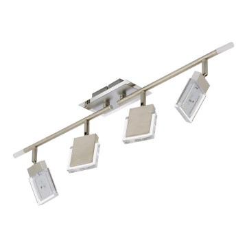 Briloner 3276-042 - LED Bodové svítidlo ALFA 4xLED/4W/230V