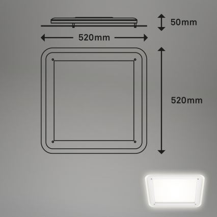 Briloner 3397-016 - LED Stropní svítidlo FREE LED/22W/230V