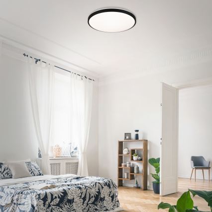 Briloner 3430-015 - LED Stmívatelné stropní svítidlo MANNY LED/48W/230V + dálkové ovládání