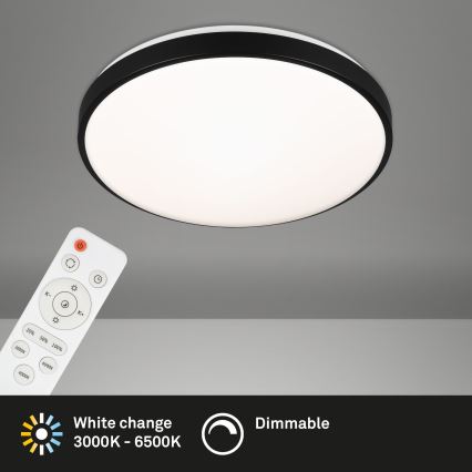 Briloner 3430-015 - LED Stmívatelné stropní svítidlo MANNY LED/48W/230V + dálkové ovládání