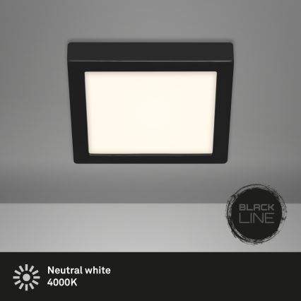 Briloner 3466-415 - LED Stropní svítidlo FIRE LED/16,5W/230V 22,5x22,5 cm