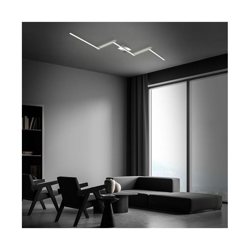 Briloner 3501-018 - LED Přisazený lustr STAFF 5xLED/4,8W/230V matný chrom